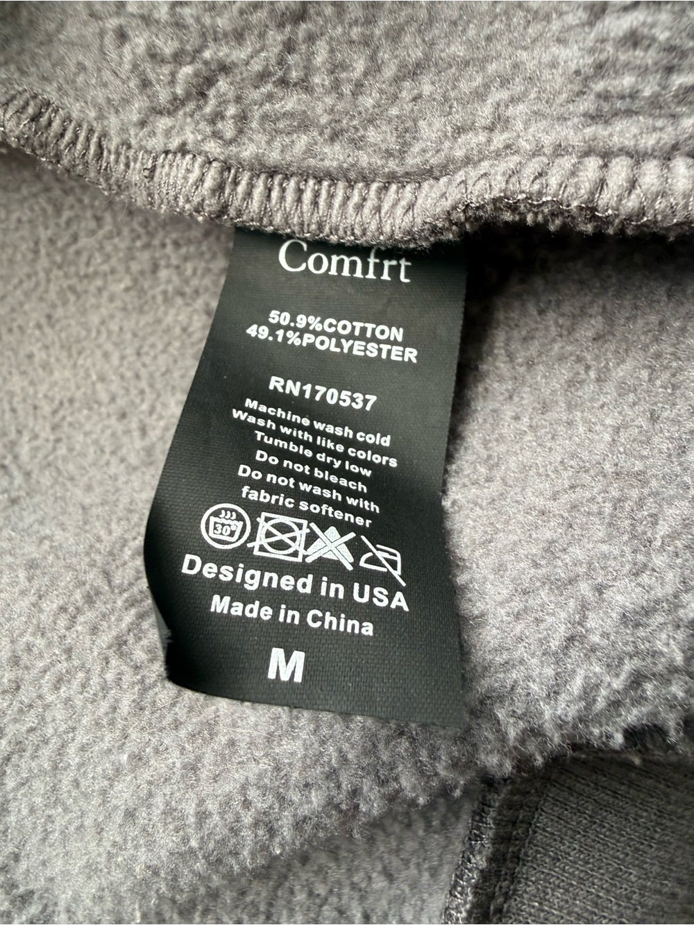 Comfrt Full Zip Airplane Hoodie - Picture 7 of 7